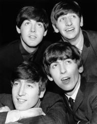 The Beatles pop group 1963. - Source: Getty